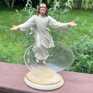 Vintage Bradford Exchange Always With You Our Lord & Inspiration Statue